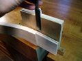 Splitting the Piece from Guide Block